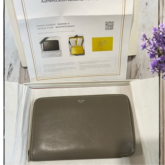 COPY - COPY - Celine Wallet Full Inclusion With COA - Picture 1 of 8